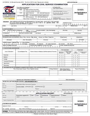 CSC Forms .